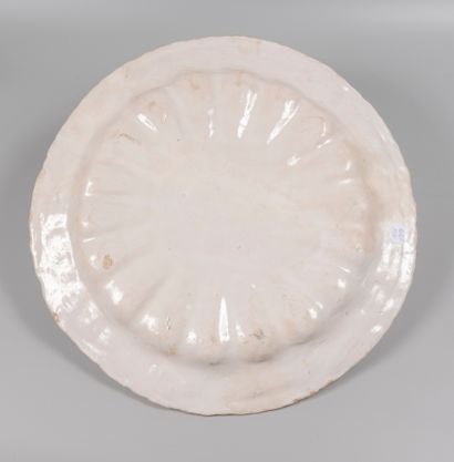 ITALY.

A white earthenware dish, with a...