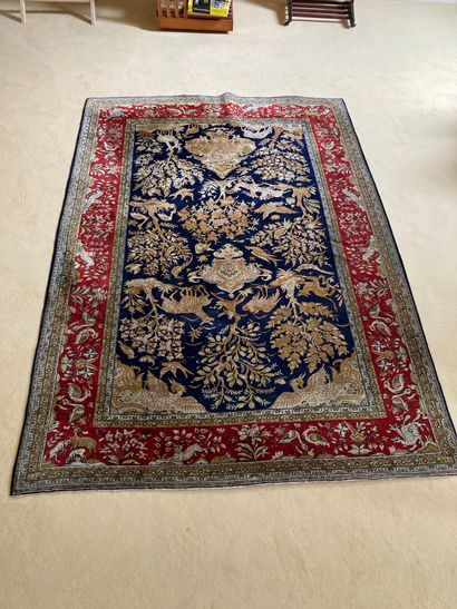 Set of four modern rugs