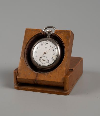 Silver and metal showcase items including:...