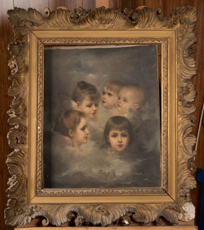 HILDEBRAND ?

Portraits of children

Oil...