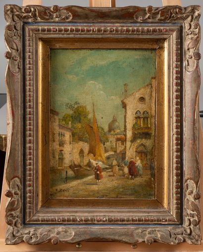 20992

E. ZENO

View of Venice

Oil on canvas...