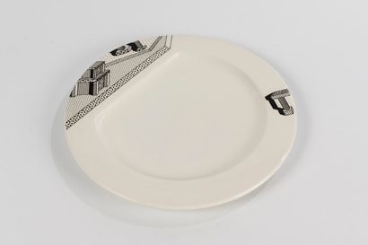ETTORE SOTTSASS (1917-2007)
Indivia plate,...