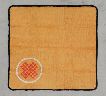 TRAVAIL DES ANNÉES 1960
Tapis en coton 

144...
