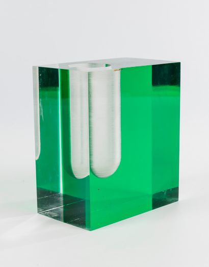 Sergio CALATRONI (né en 1951)
Vase en PMMA...