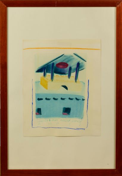 Mike RYAN (XXème)
The Penthouse, 1991

Pastel...