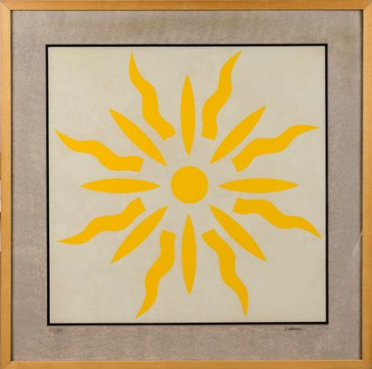 ALESSANDRO MENDINI (1931-2019)
Print on canvas,...