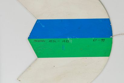 Bruno MUNARI (1907-1998)
Macchina inutile,...