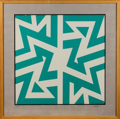 ALESSANDRO MENDINI (1931-2019)
Print on canvas,...