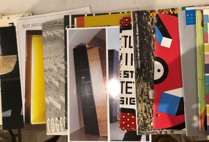 MEMPHIS MILANO 
Important lot de catalogues...