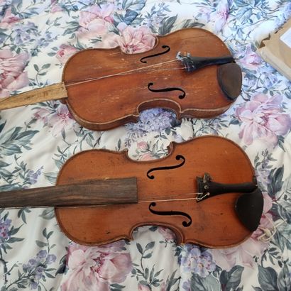 Two study violins 

(in the state)