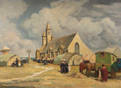 Paul de LASSENCE (1886-1962)

Saint Guénolé

Huile...