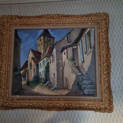
Paul de LASSENCE (1886-1962)

Vue d'une...