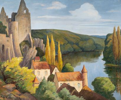 Paul de LASSENCE (1886-1962)

Vue de village...