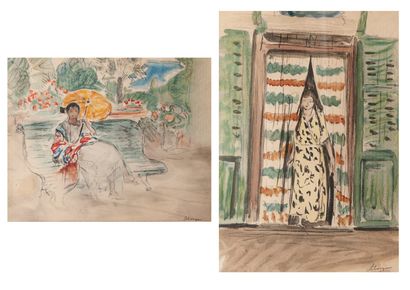 LEBASQUE Henri d'apres

Femme dans un intérieur...