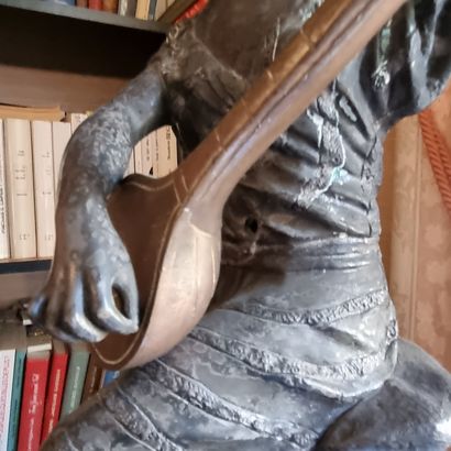 Mandolin player

 Bronze