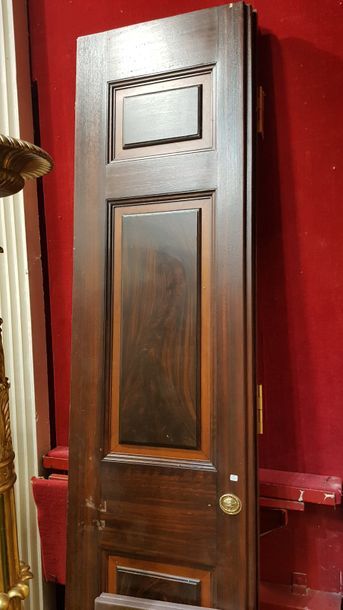 Two library doors - 

265 x 64 cm per door

Provenance:...