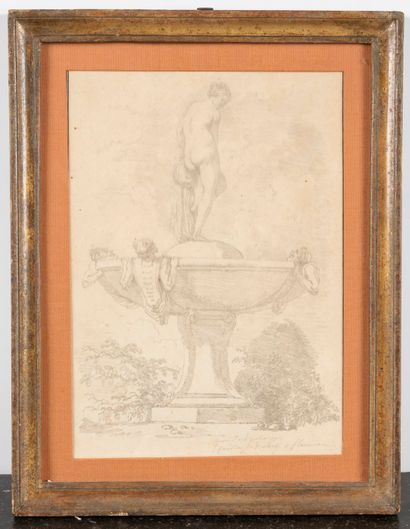 Ecole Française du XIXe siècle

La fontaine...