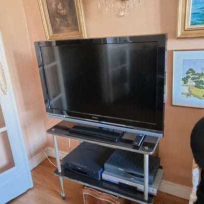Television set.