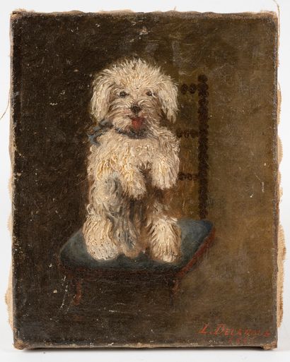 Ecole Française

Chien

Huile sur toile

Signé...