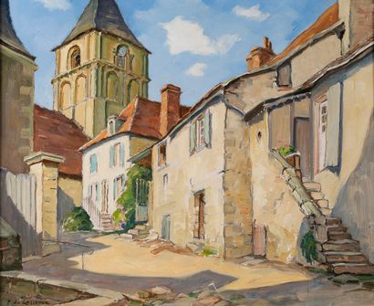 Paul de LASSENCE (1886-1962)

Vue d'une ruelle...