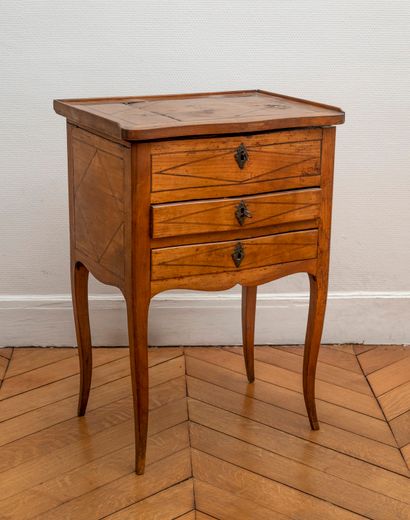 Small dressing table in writing table. The...