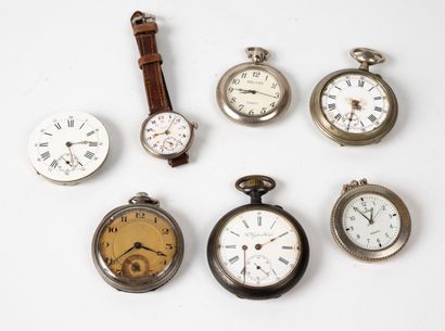 Un lot de montres diverses