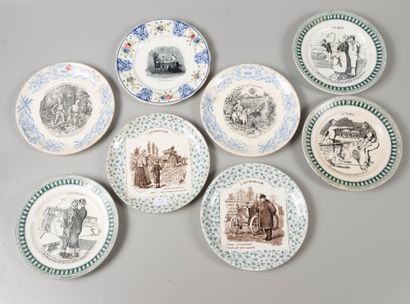 Eight plates 