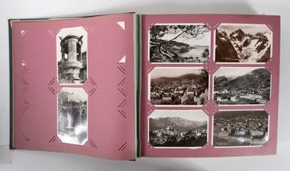 A postcard album