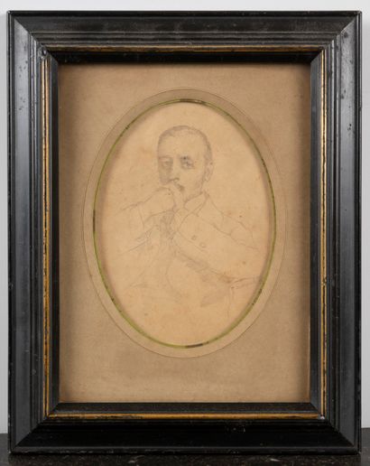 Ecole Française du milieu du XIXe siècle

Portrait...