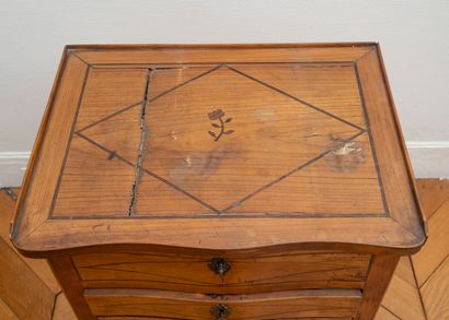 Small dressing table in writing table. The...