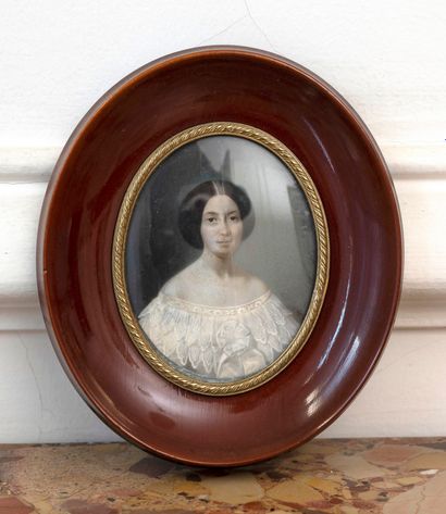 Young girl

Miniature on ivory. Around 1...