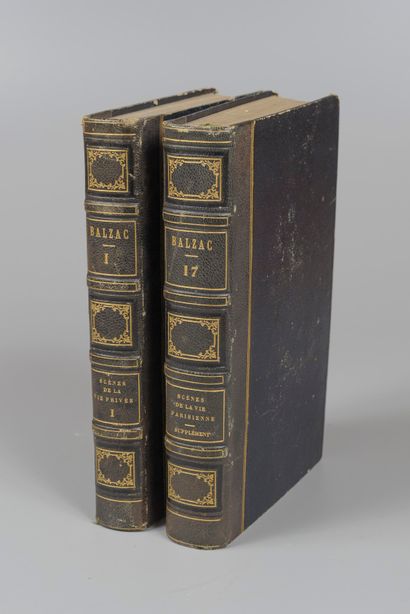 BALZAC. Scenes of private life. Paris, Furne,...