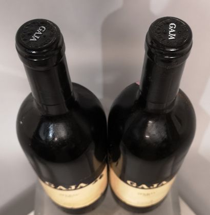 2 bouteilles GAJA BAROLO 