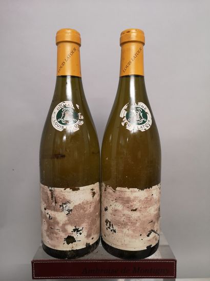 2 bouteilles CHEVALIER MONTRACHET Grand cru...