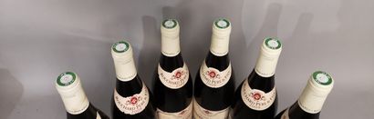 6 bouteilles CHAMBERTIN Grand cru 