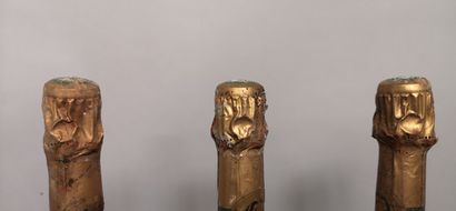 3 bouteilles CHAMPAGNE TAITTINGER 