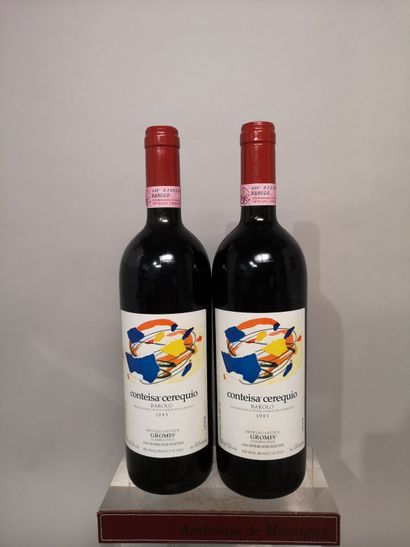 2 bouteilles BAROLO Da Gromis 