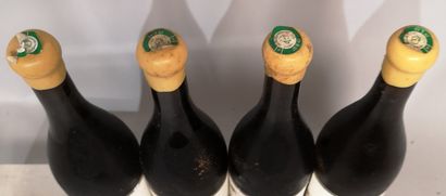 4 bouteilles M. CHAPOUTIER ERMITAGE Blanc...