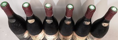6 bouteilles CHATEAUNEUF du PAPE - VIEUX...