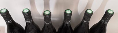 6 bouteilles CHATEAUNEUF du PAPE - Domaine...