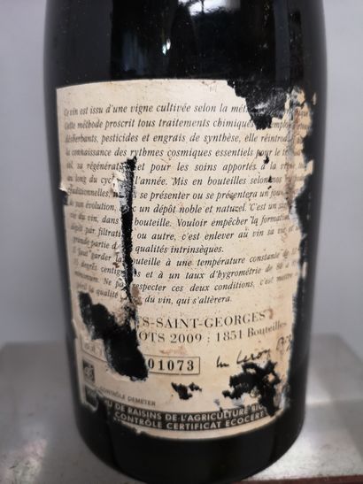 1 bouteille NUITS St. GEORGES 