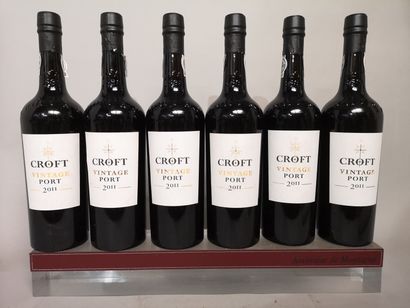 6 bouteilles PORTO CROFT Vintage - Millésime...