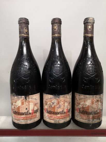 3 magnums CHATEAUNEUF du PAPE - Pierre USSEGLIO...