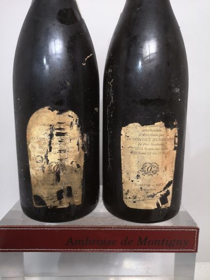 2 bouteilles CLOS de VOUGEOT Grand cru -...