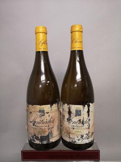2 bouteilles MONTRACHET Grand cru - Olivier...