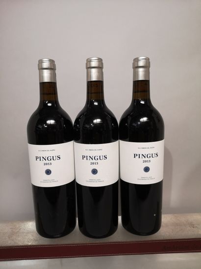 3 bouteilles PINGUS - Ribera del Duero -...