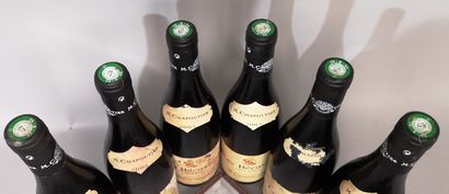 6 bouteilles M. CHAPOUTIER CÔTE RÔTIE Les...