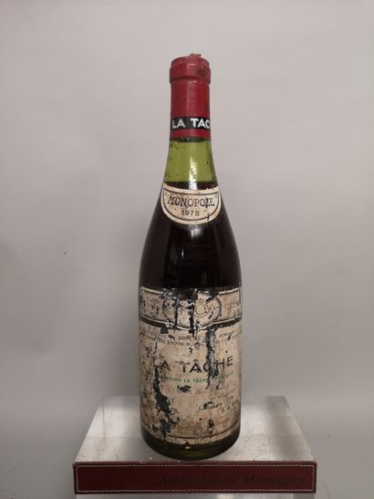 1 bouteille La TÂCHE Grand cru - Domaine...