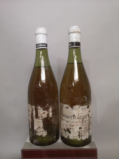 2 bouteilles MONTRACHET Grand cru - Domaine...