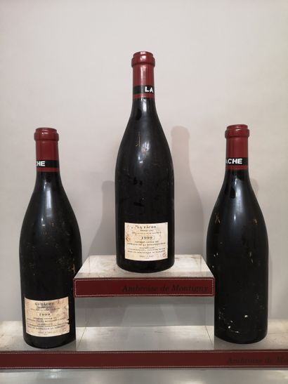 3 bouteilles La TÂCHE Grand cru - Domaine...